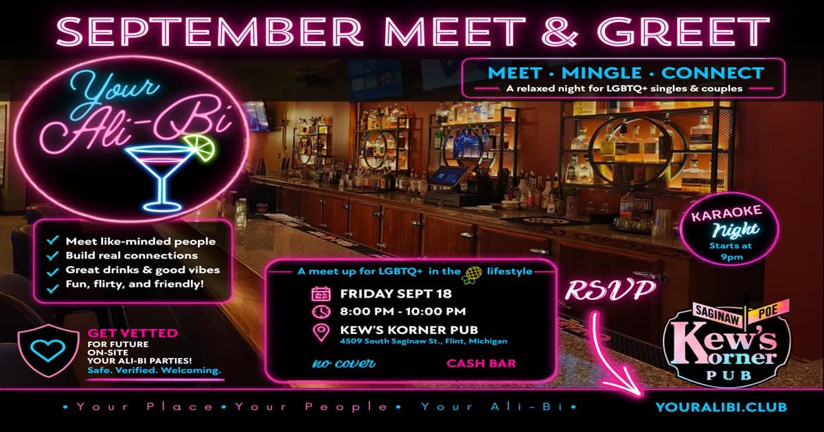 Your Ali-Bi September Meet & Greet at Kew’s Korner!